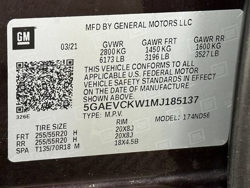 Used 2021 Buick Enclave Avenir w/ Avenir Technology Package AWD/4WD image 52