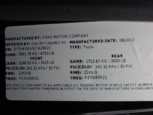 Used 2018 Ford F150 Limited image 30