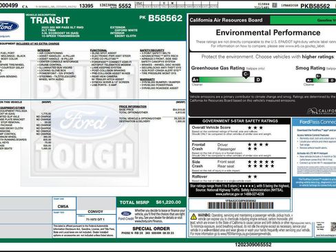 Used 2023 Ford Transit 350 XLT image 6