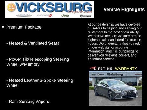 Used 2022 Lexus ES 350 w/ Premium Package FWD image 25