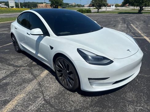 Used 2021 Tesla Model 3 Performance AWD/4WD image 3