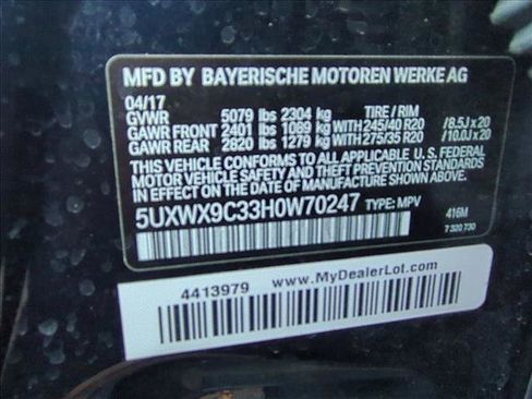 Used 2017 BMW X3 xDrive28i image 15