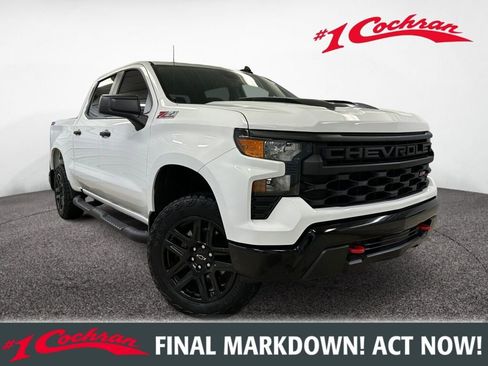 Certified 2023 Chevrolet Silverado 1500 Custom Trail Boss AWD/4WD image 1