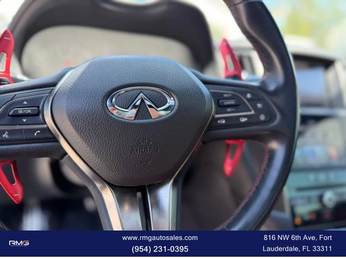 Used 2021 INFINITI Q60 Red Sport 400 w/ Cargo Package RWD image 17