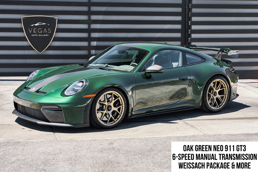 Used 2025 Porsche 911 GT3 w/ Weissach Package RWD image 1