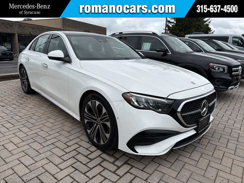 Certified 2025 Mercedes-Benz E 350 4MATIC Sedan w/ Winter Package image 1