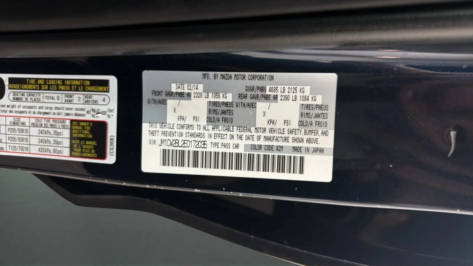 Used 2014 MAZDA MAZDA5 Sport FWD image 23