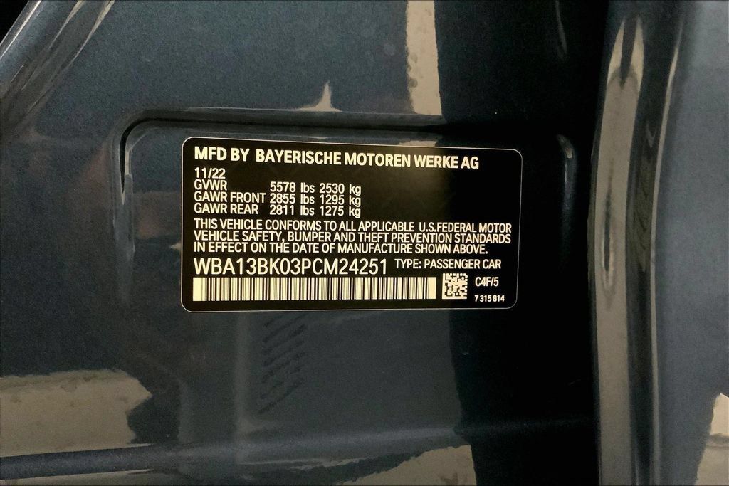 Certified 2023 BMW M550i xDrive AWD/4WD image 32