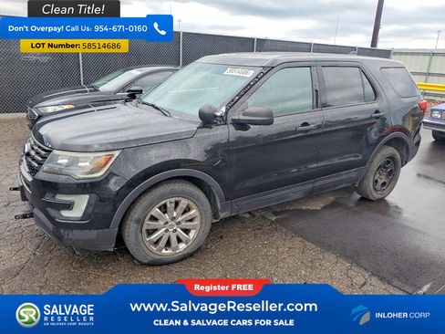 Used 2017 Ford Explorer 4WD Police Interceptor w/ Ready For The Road Package image 1