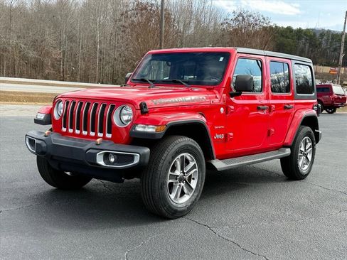 Used 2020 Jeep Wrangler Unlimited Sahara image 8