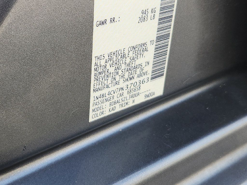 Used 2023 Nissan Altima 2.5 SR FWD image 20