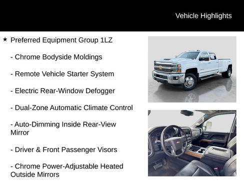Used 2017 Chevrolet Silverado 3500 LTZ w/ Duramax Plus Package image 11