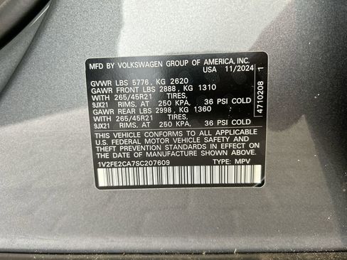 New 2025 Volkswagen Atlas Cross Sport SEL Premium R-Line image 55