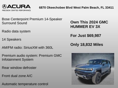 Used 2024 GMC Hummer EV 3X w/ Omega Edition image 24
