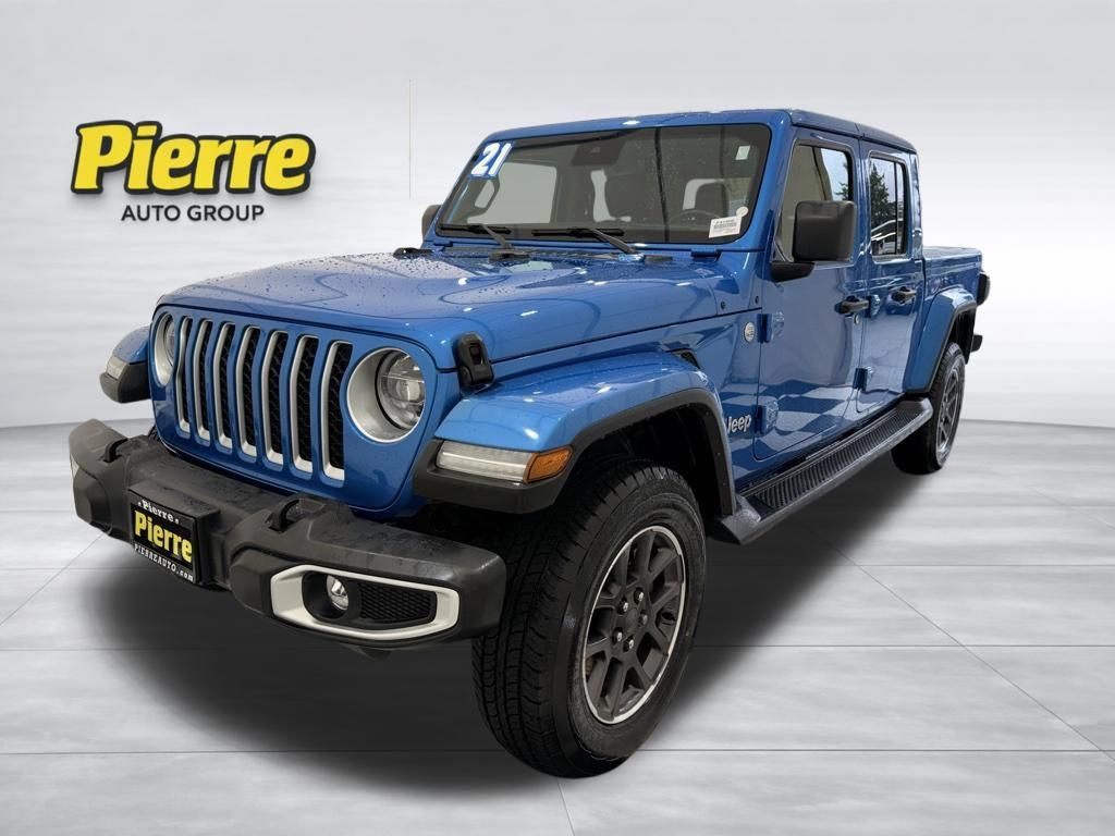 Used 2021 Jeep Gladiator Overland w/ Uconnect 4C Nav & Sound Group AWD/4WD 360° Tour