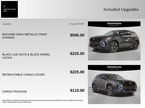 Certified 2026 MAZDA CX-50 2.5 Hybrid w/ Cargo Package AWD/4WD image 9