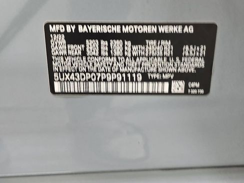 Certified 2023 BMW X3 sDrive30i w/ M Sport Package image 33