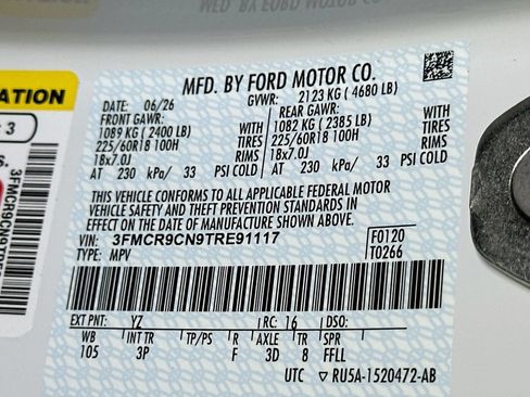 New 2026 Ford Bronco Sport Outer Banks w/ Outer Banks Tech Package+ AWD/4WD image 18