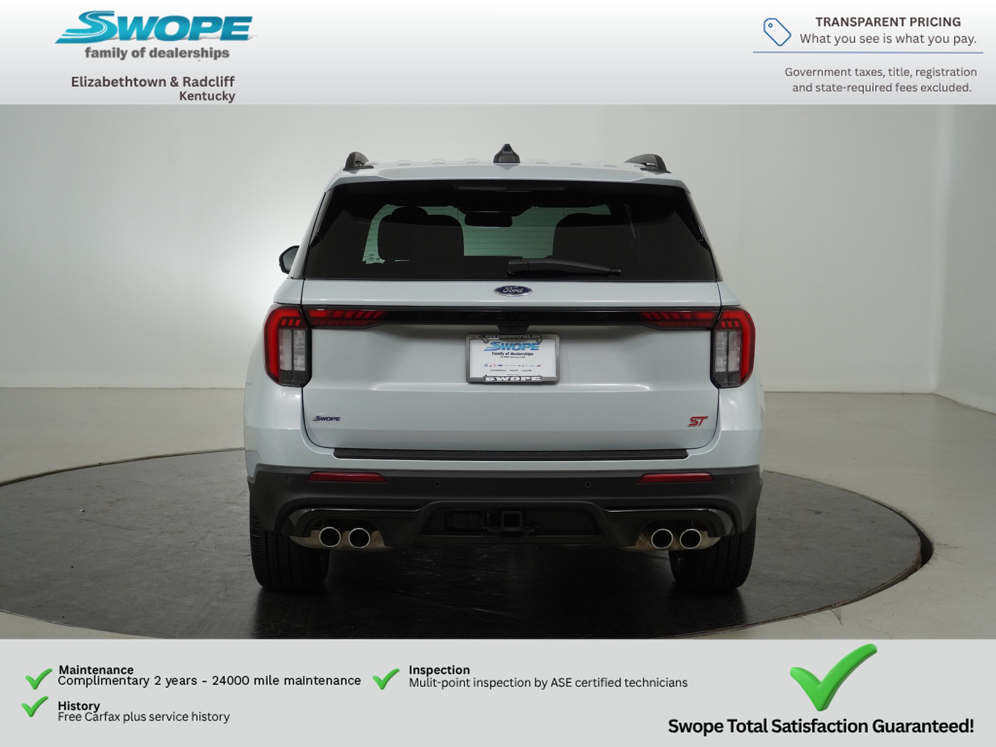 Used 2026 Ford Explorer ST w/ Sun And Sound Package AWD/4WD image 4
