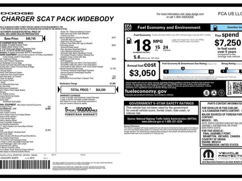 Certified 2023 Dodge Charger Scat Pack image 33