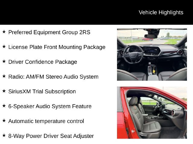 Certified 2026 Chevrolet Trax RS w/ Driver Confidence Package FWD image 12