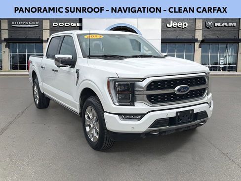 Used 2023 Ford F150 Platinum w/ Equipment Group 701A High image 1