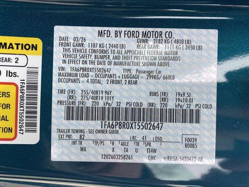 New 2026 Ford Mustang Dark Horse image 36