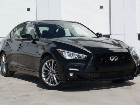 Used 2022 INFINITI Q50 Luxe w/ Cargo Package image 2
