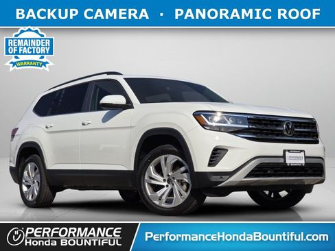 Used 2022 Volkswagen Atlas SE w/ Panoramic Sunroof Package AWD/4WD image 1