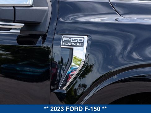 Used 2023 Ford F150 Platinum w/ Max Trailer Tow Package AWD/4WD image 14