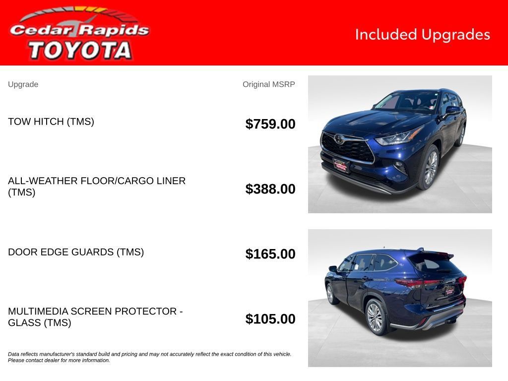 New 2026 Toyota Highlander Platinum AWD/4WD image 6