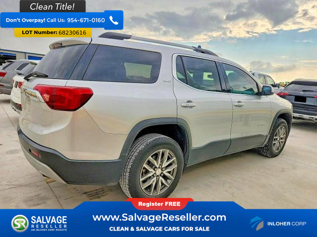 Used 2017 GMC Acadia SLE w/ Driver Alert Package I FWD image 4