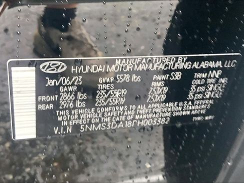 Used 2023 Hyundai Santa Fe SEL Premium w/ Cargo Package AWD/4WD image 37