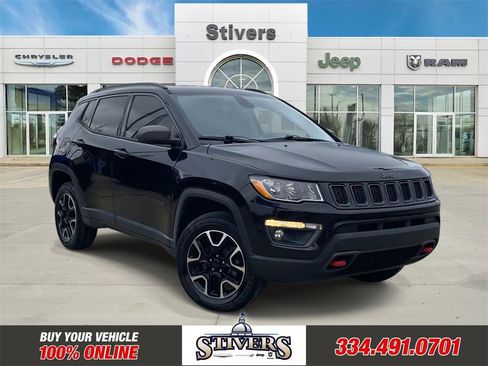 Used 2020 Jeep Compass Trailhawk image 1