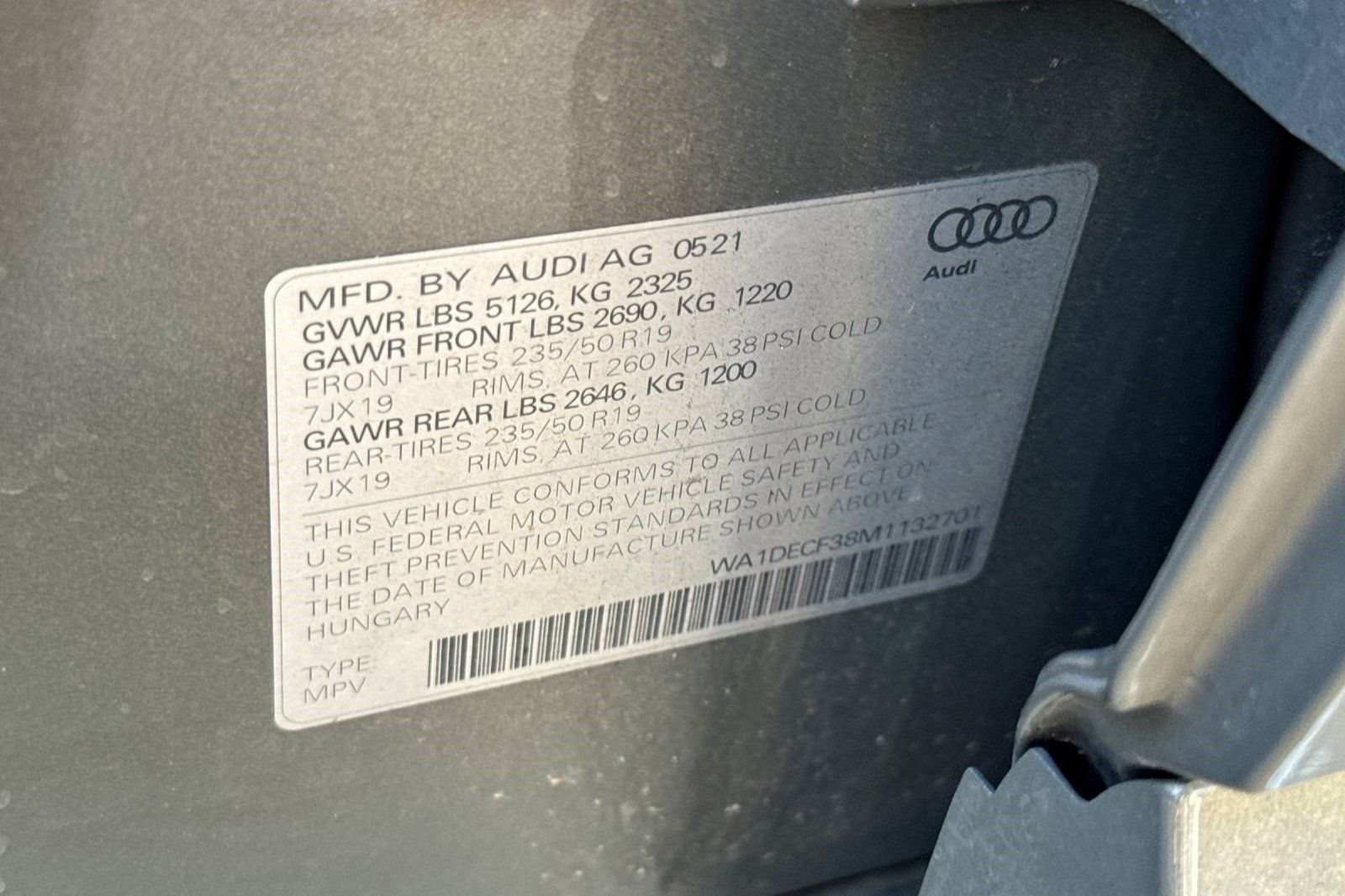 Used 2021 Audi Q3 2.0T Premium w/ Convenience Package AWD/4WD image 40