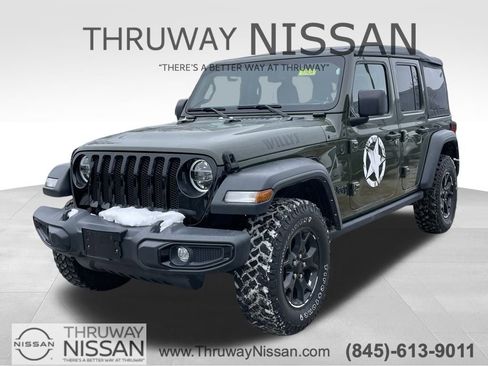 Used 2022 Jeep Wrangler Unlimited Sport image 1