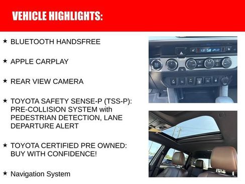Certified 2023 Toyota Tacoma Limited AWD/4WD image 9
