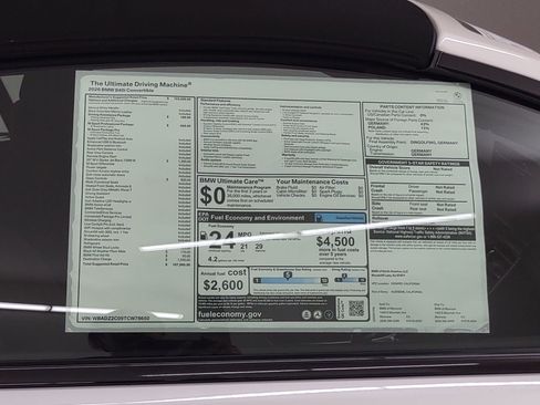 New 2026 BMW 840i Convertible w/ M Sport Professional Package image 33