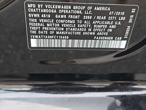 Used 2015 Volkswagen Passat 1.8T Limited Edition image 31