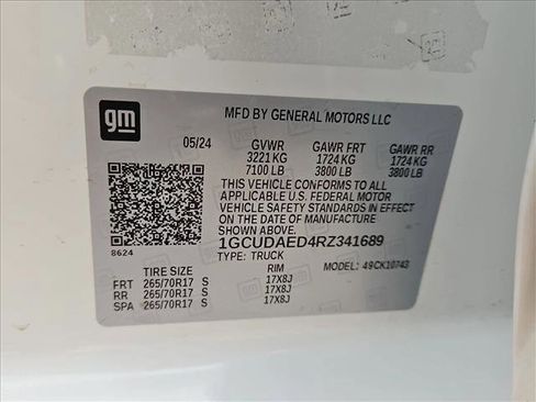 Used 2024 Chevrolet Silverado 1500 W/T w/ WT Convenience Package image 24