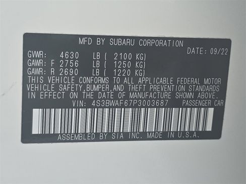 Used 2023 Subaru Legacy Premium image 32