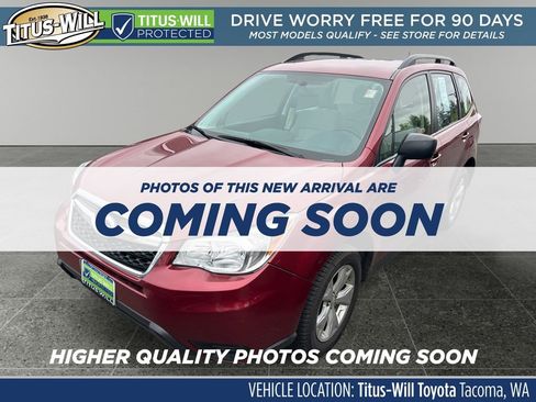 Used 2015 Subaru Forester 2.5i w/ Alloy Wheel Package AWD/4WD image 2