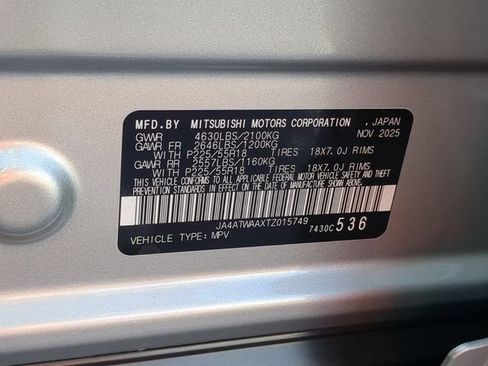 New 2026 Mitsubishi Eclipse Cross SEL image 37