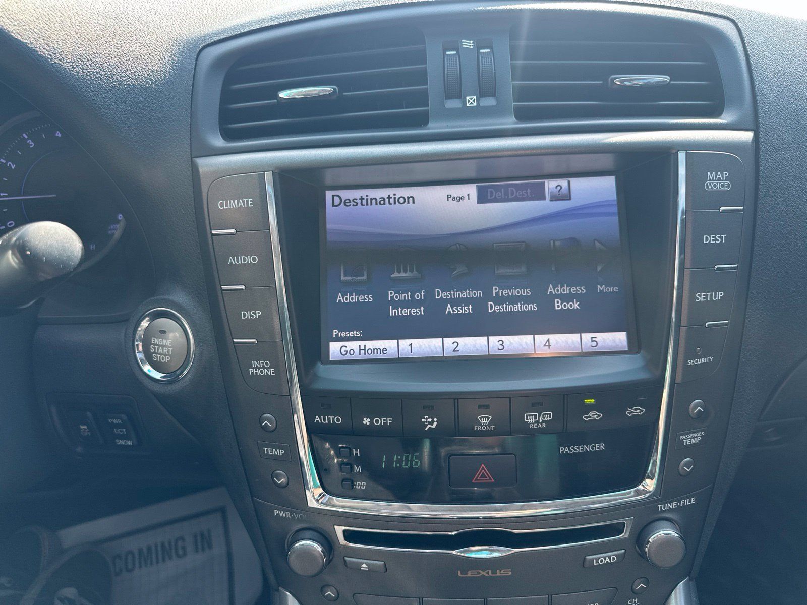 Used 2011 Lexus IS 250 AWD w/ Preferred Accessory Package image 61