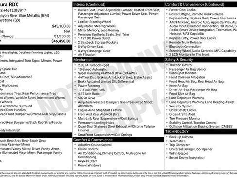 New 2026 Acura RDX Base image 15