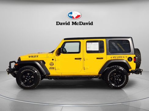 Used 2021 Jeep Wrangler Unlimited Willys image 2