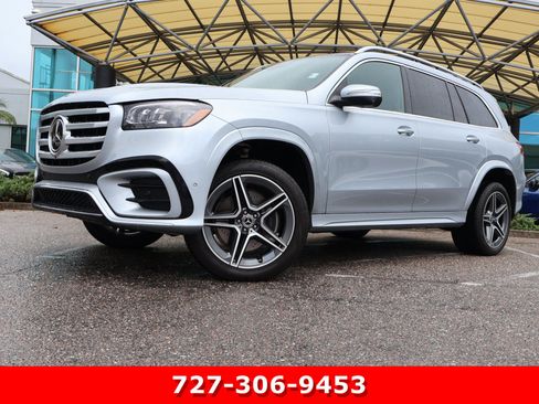 Certified 2025 Mercedes-Benz GLS 450 4MATIC w/ AMG Line Exterior image 1