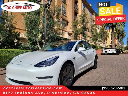 Used 2020 Tesla Model 3 Long Range AWD/4WD image 1