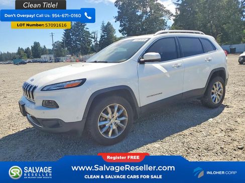 Used 2016 Jeep Cherokee Limited w/ Luxury Group AWD/4WD image 1
