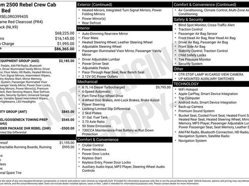 Used 2024 RAM 2500 Rebel w/ Level 2 Equipment Group image 17